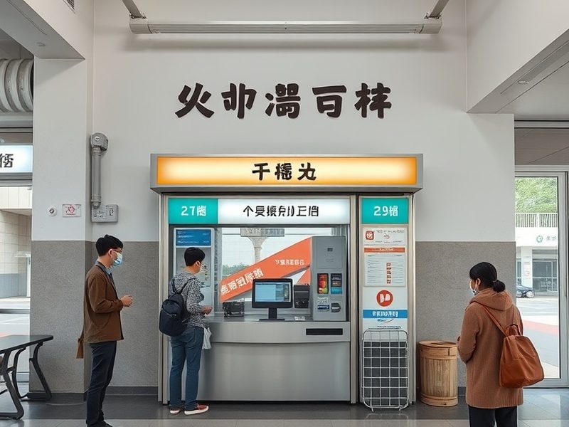 入れ替え後 — 新しい端末を設置し、継続して稼働しています。
